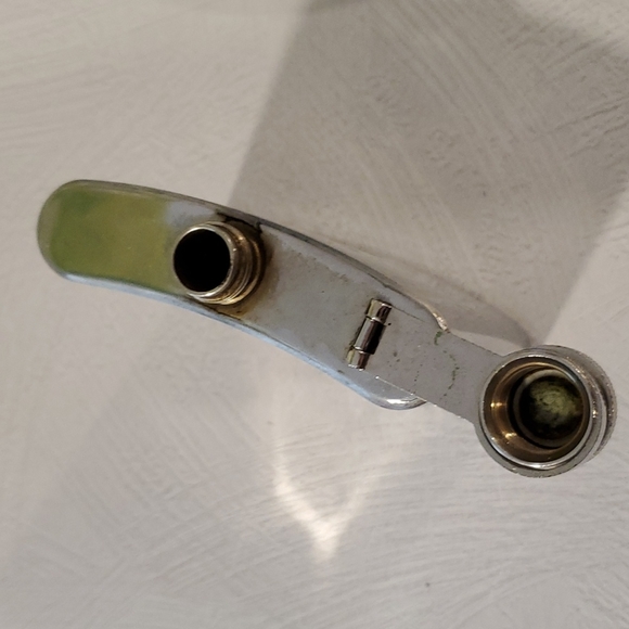 Playboy Stainless steel 5 oz flask bunny head bow tie logo pre-owned - Picture 5 of 6